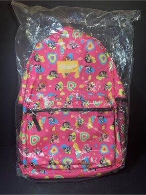 The Powerpuff Girls Kids Backpack Pink Cartoon Blossom Bubbles Bioworld Old Navy